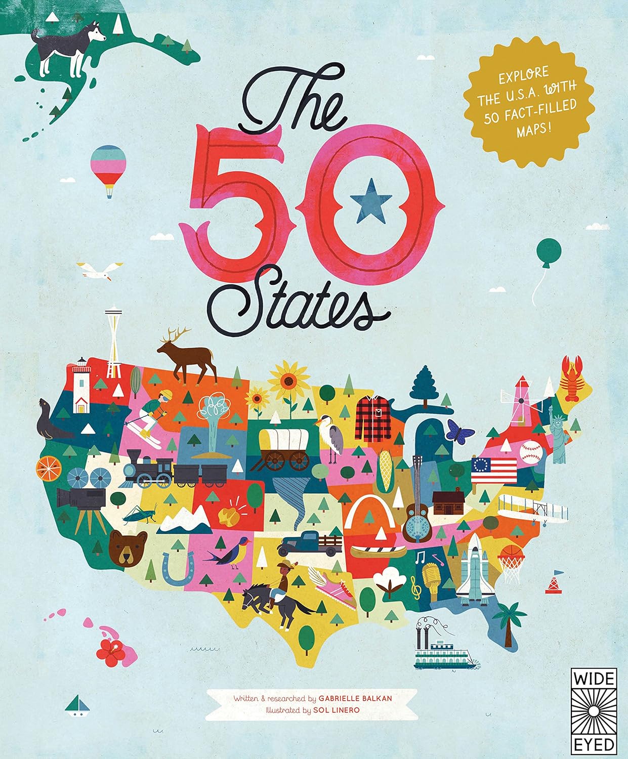 The 50 States Explore the U S A - 91WLlABKXAL. SL1500